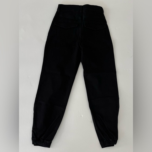 EXPRESS Cropped, Straight, High Rise Stretch Jeans Size 00R NWT - Picture 6 of 8